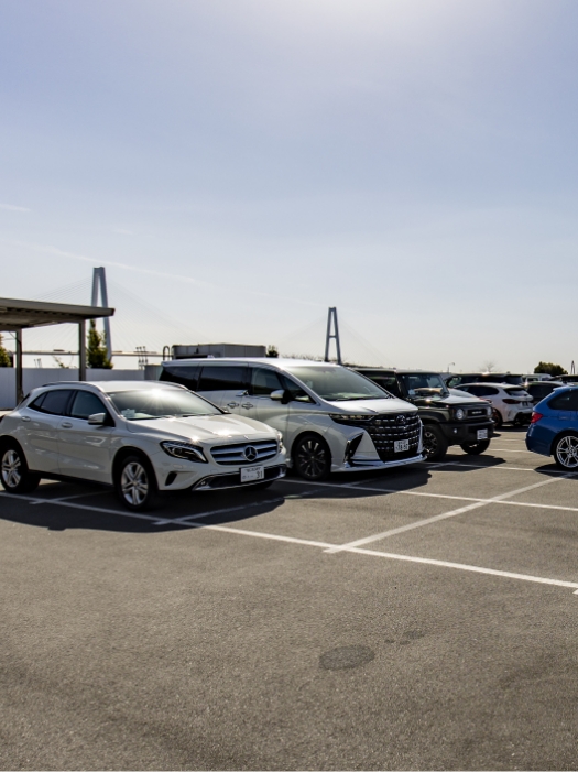 顧客からの預かり車両の保管